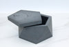 Concrete Box-Jewelry Box-Geometrical Decor-Trinket Dish-Stash Box-Sacred Geometry - Flesh & Blooms