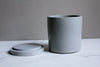 Kitchen Storage Canister-Concrete Jar with Lid-Coffee Container-Scandinavian-Farmhouse-Kitchen Decor-Decorative Bathroom Storage - Flesh & Blooms