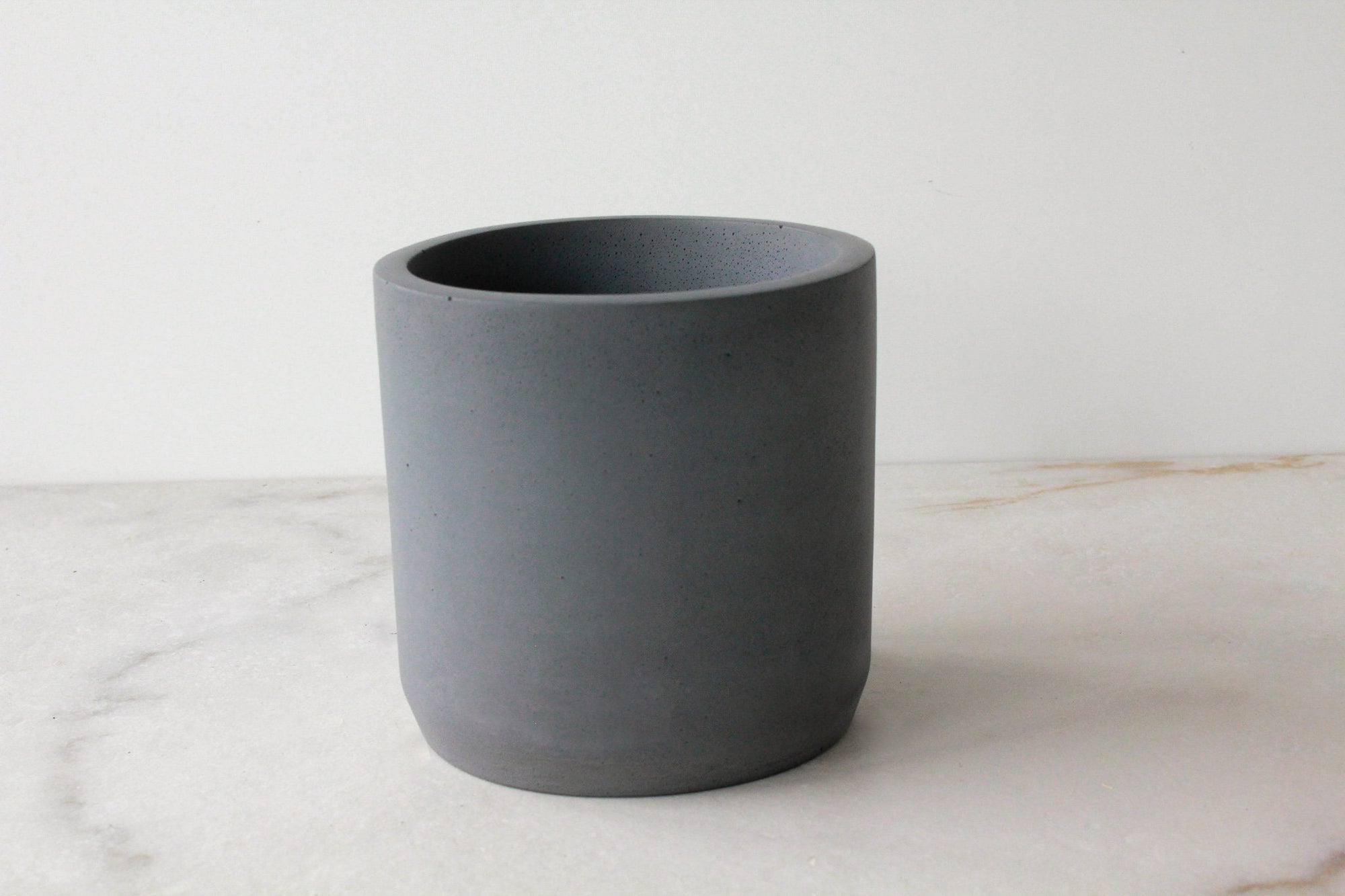 Good Concrete Utensil Crock-Large Concrete Planter-Utensil Holder-6